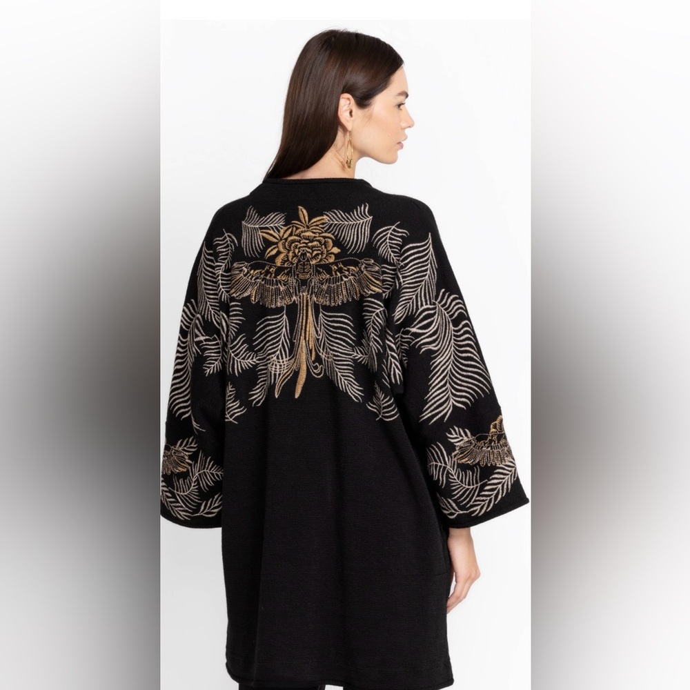 Johnny Was Pajaro Kimono Duster Cardigan M